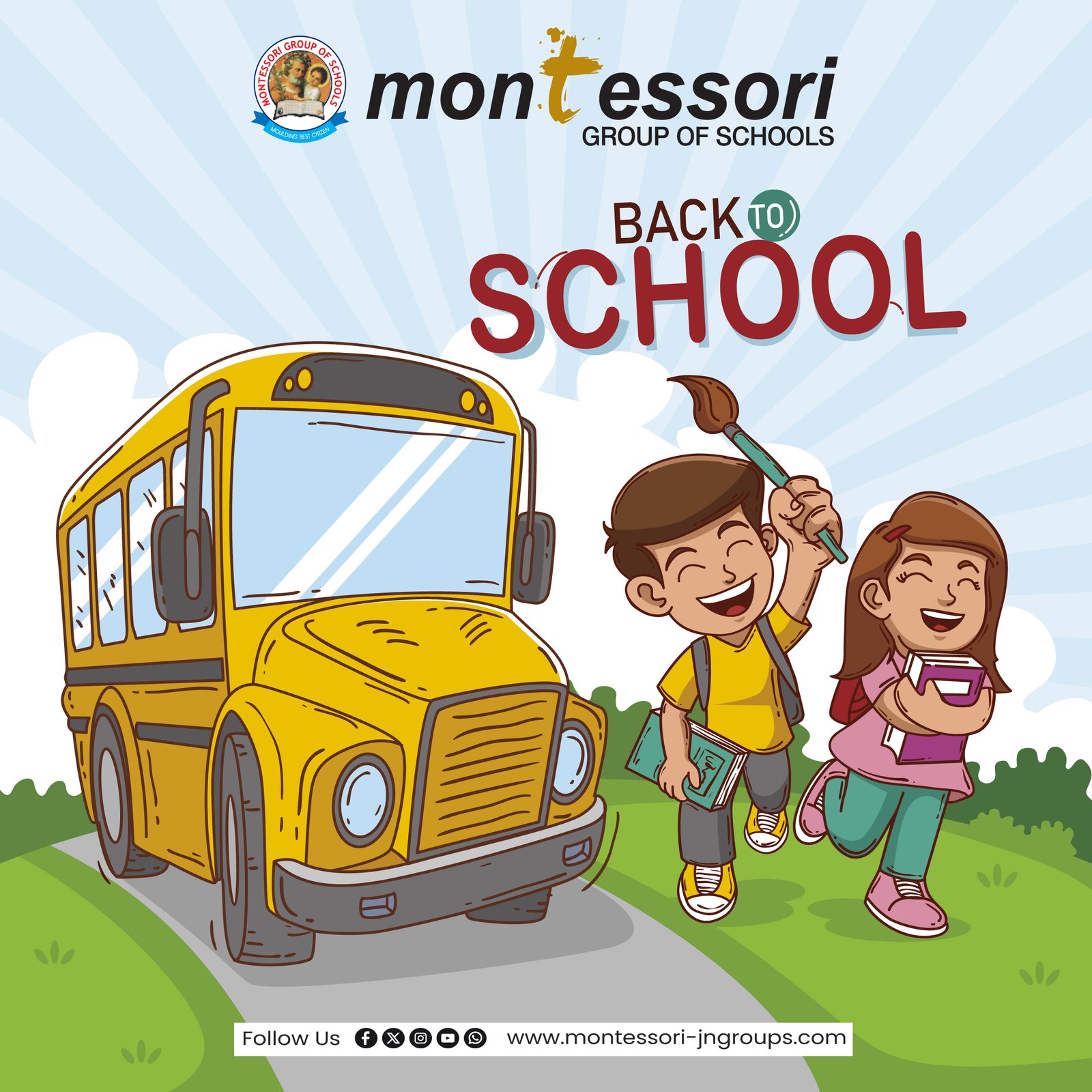 First Day at Montessori – A Joyful Start! 🎒✨